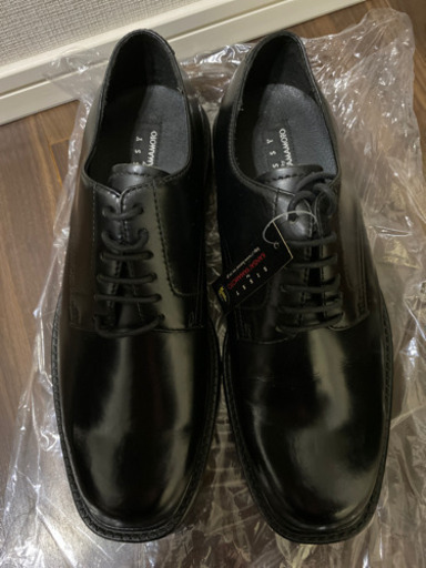 山本寛斎　ビジネスシューズ　レザー　25㎝EEE 新品