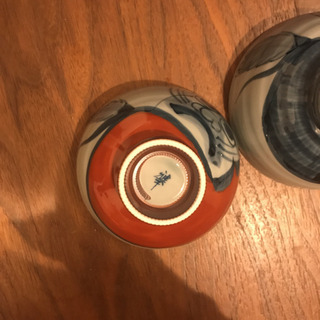 新品未使用　夫婦茶碗 ① ペア セット　お茶碗 ご飯茶碗 おしゃれの画像