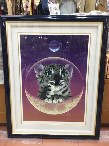 店頭お渡し】シム・シメール 「ウィッシング・オン・ザ・ムーン」 ジクレープリント 74/395