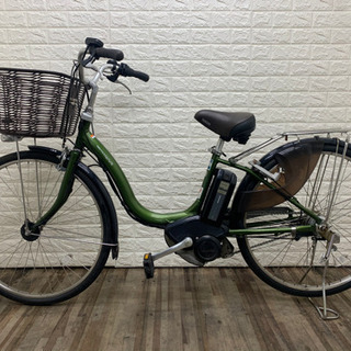 YAMAHA PAS natura 8.9AH グリーン 新基準 電動アシスト自転車