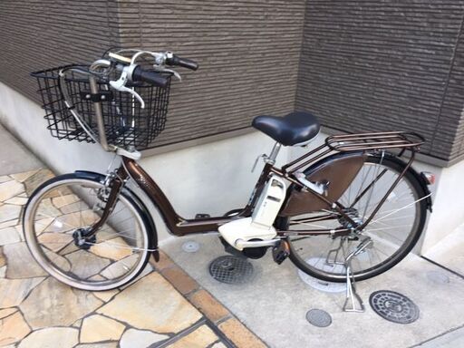 商談中?大カゴ仕様！?アンジェリーノ　6Ah 　電動自転車　電動アシスト自転車　新基準 子供乗せ　111ｒ5