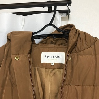 ＢEAMS キャメルカラーダウンコート