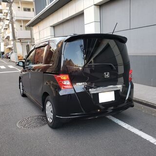 フリードＧエアロ　Ｌパッケージ　Ｈ20　車検5年7月　走行101000キロ　純正ＨＤＤナビ＆地デジＴＶ　カラーバックカメラ　左パワースライド　純正エアロ　キセノン　3列シート7人乗り　禁煙車の画像
