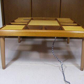 【中古・レトロ】■ナショナル遠赤外線健康こたつ■DW-5732D...