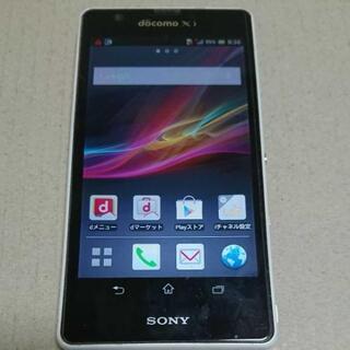 docomo スマートフォン SONY Xperia A SO-04E ホワイトの画像