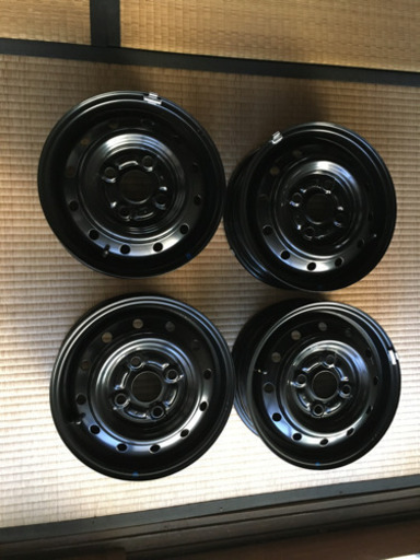 スズキエブリィバン　スチールホイール&ホイールキャップ（新品）