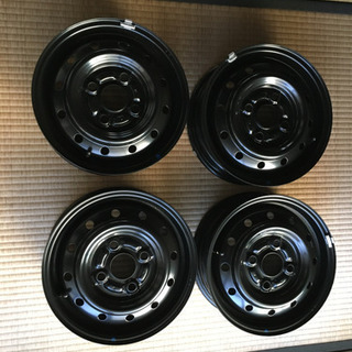 スズキエブリィバン　スチールホイール&ホイールキャップ（新品）