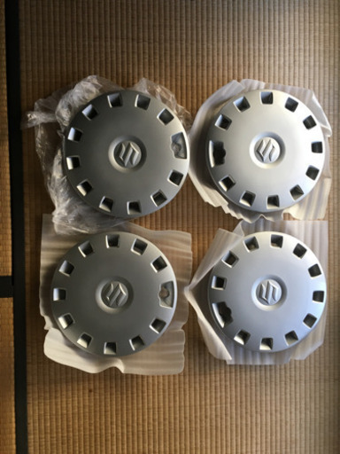スズキエブリィバン　スチールホイール&ホイールキャップ（新品）