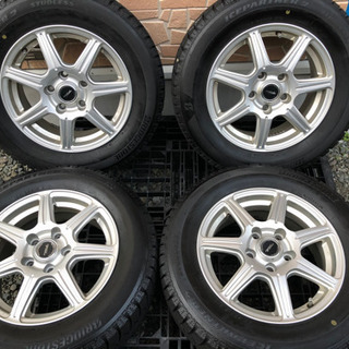 ②195/65R15 タイヤ・アルミホイール2本セット セレナ、ヴォクシー、ノア ②195/65R15 タイヤ・アルミホイール2本セット セレナ