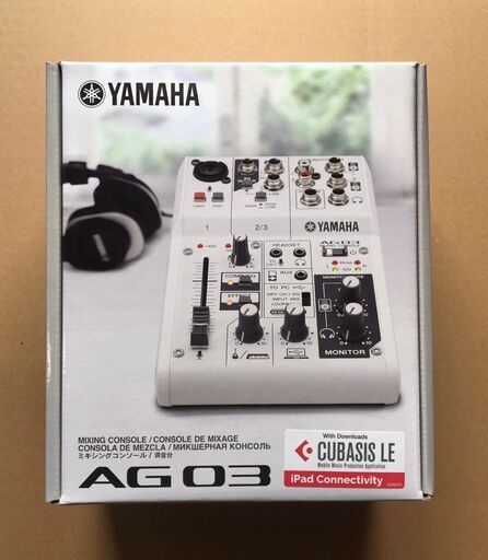 YAMAHA AG03 新品未開封 保証書付
