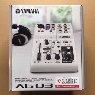 YAMAHA AG03 新品未開封 保証書付