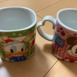 値下げ！ディズニーペアマグカップの画像