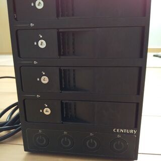 HDDケース　裸族のカプセルホテルVer.2（センチュリー）４段　CRCH35U31S2の画像