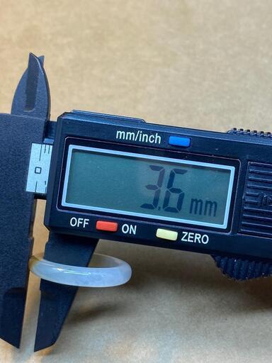 1万円引き メンズ くりぬき指輪 リング 本翡翠 ヒスイ 誕生日プレゼント 鑑別書有