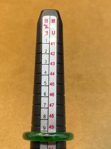 1万円引き くりぬき 指輪 リング 天然本翡翠 氷ヒスイ Ａ貨 緑色 鑑別書有 高級希少品