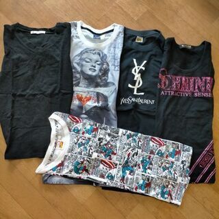 🤩 普段着にTシャツ５枚どうですか😍