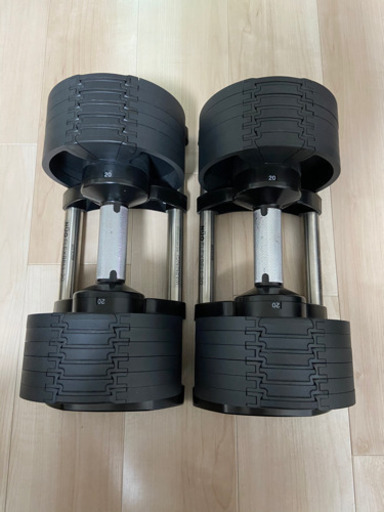 【引き取りに来てくれる方限定】フレックスベル 20kg ×2 ダンベル