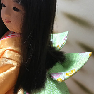 日本人形　小春日ガラスケース入り　値下げしました！の画像