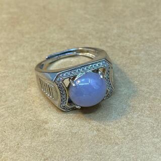 メンズ指輪 リング 本翡翠 ヒスイ フリーサイズ 誕生日プレゼント