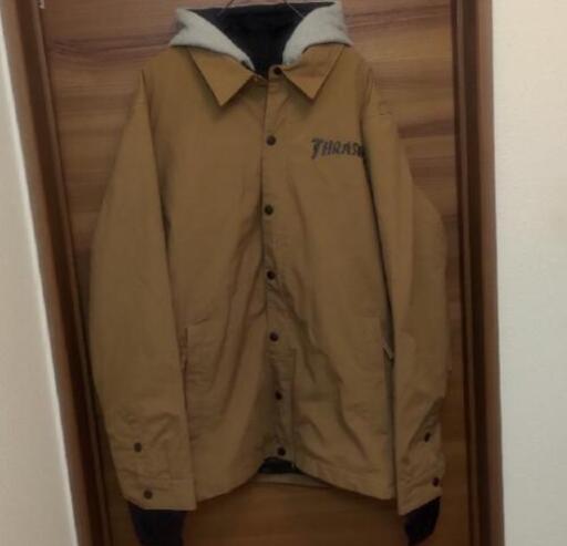 THRASHERスノーボードウェア 格安】スノボウェア THRASHER コーチジャケット風