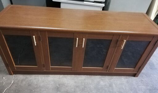 オフィス家具 KOKUYO コクヨ サイドボード 4枚扉 幅約160 奥行き45 高さ 71cm 応接室 書棚 収納 役員用