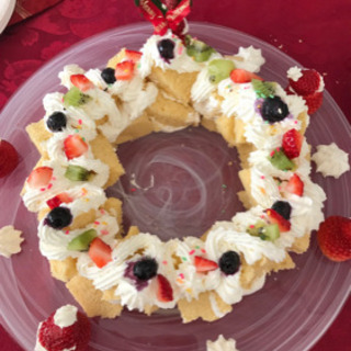 クリスマスケーキを作りましょう