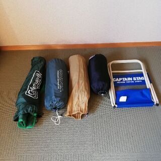 キャンプセット。中古品