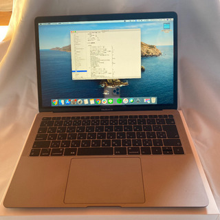 MacBook Air Retinaディスプレイ 1600/13.3 MVFH2J/A [スペースグレイ]の画像