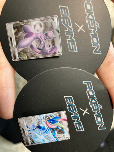 ポケモン✖️beams コラボ　カードとバッチ付き