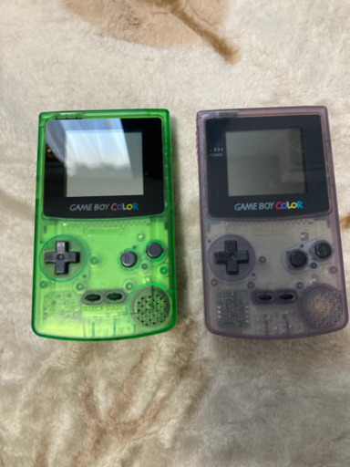 Nintendo ゲームボーイカラー 2台 カセット3つ セット