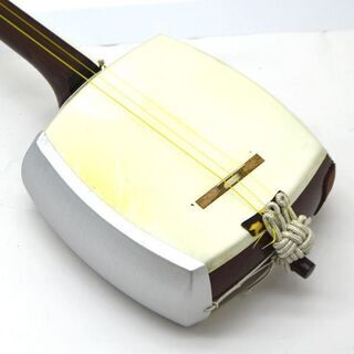 三味線　中棹　丸打胴　紅木　東さわり　舞台　稽古　入門  三味線 (0220363749)の画像