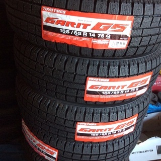 Toyo GARIT G5 155/65R14 2019年 未使用スタッドレスタイヤ 