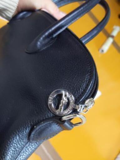LONGCHAMP　ロンシャン　レザーハンドバッグ