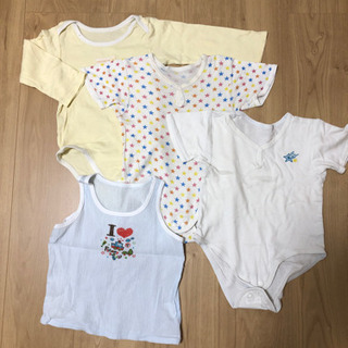 肌着　ロンパース  長袖　半袖　タンクトップ　95