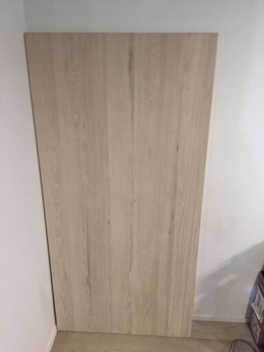 【美品！】IKEA イケア NASTEN テーブルトップ - メープル調 120x59 cm【脚なし】