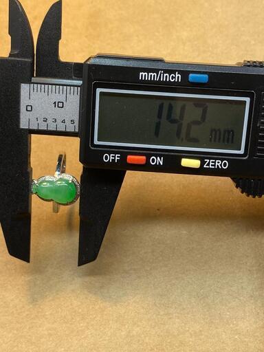 指輪 リング 瓢箪 本翡翠 氷ヒスイ 緑色 誕生日プレゼント 天然石 鑑別書有
