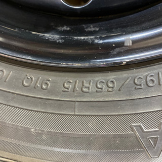 スタッドレスタイヤ　195/65/15 ヨコハマ50の画像
