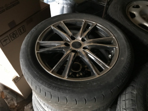 ホンダ　ステップワゴン　社外アルミ