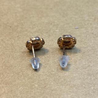 ピアス 花 本翡翠 ヒスイ 緑色 縁起物 誕生日プレゼント 金運アップ 本物保証2の画像