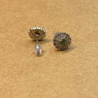 ピアス 本翡翠 ヒスイ 緑色 縁起物 艶美麗 誕生日プレゼント 天然石 本物保証06の画像