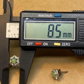 ピアス 本翡翠 ヒスイ 緑色 縁起物 誕生日プレゼント 金運アップ 本物保証08の画像