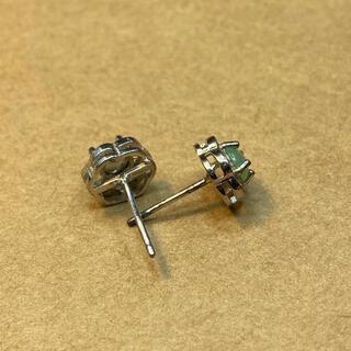 ピアス 本翡翠 ヒスイ 緑色 縁起物 艶美麗 誕生日プレゼント 天然石 本物保証10の画像