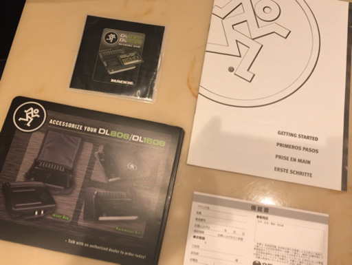 【格安！】MACKIE DL1608 Lightning デジタルミキサー 