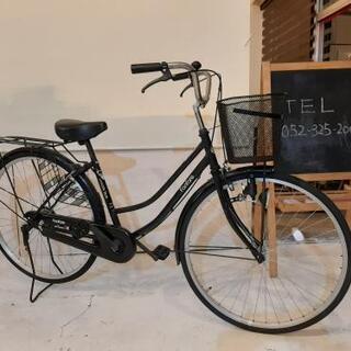 27インチ　自転車　黒