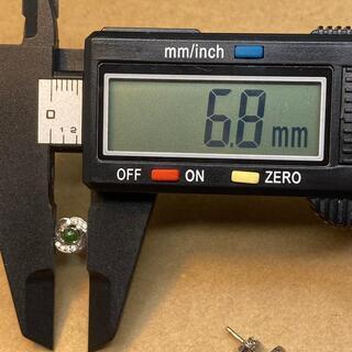 ピアス 本翡翠 ヒスイ 縁起物 誕生日プレゼント シルバー 天然石 本物保証16の画像