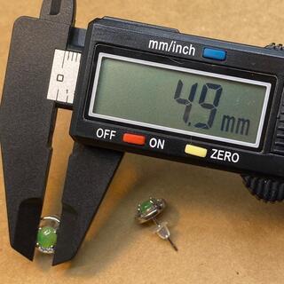 ピアス 本翡翠 ヒスイ 緑色 縁起物 誕生日プレゼント 金運アップ 本物保証24の画像