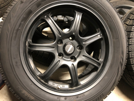 215/60R17美品ホイール付き4本セット❣️アルヴェル　エスティマ　C-HR エルグランド等に
