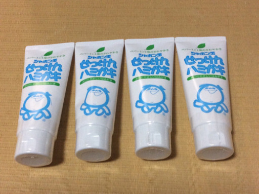 新品未使用シャボン玉せっけんハミガキ粉