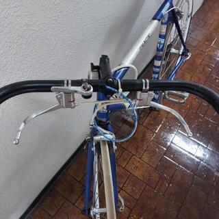 fuji  素人カスタム　ロードバイク　ピスト　ブルホーン　の画像