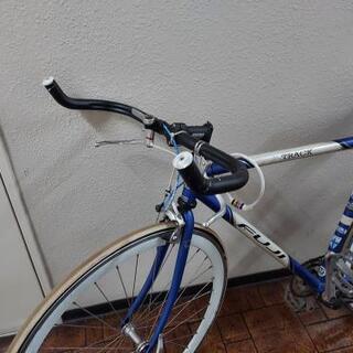 fuji  素人カスタム　ロードバイク　ピスト　ブルホーン　の画像